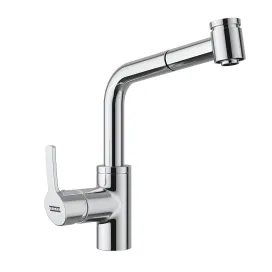 Smart kitchen tap pu out spray by franke